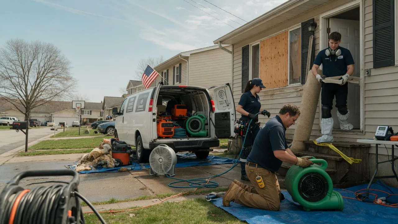 Water Damage Restoration in Rochester, PA near me